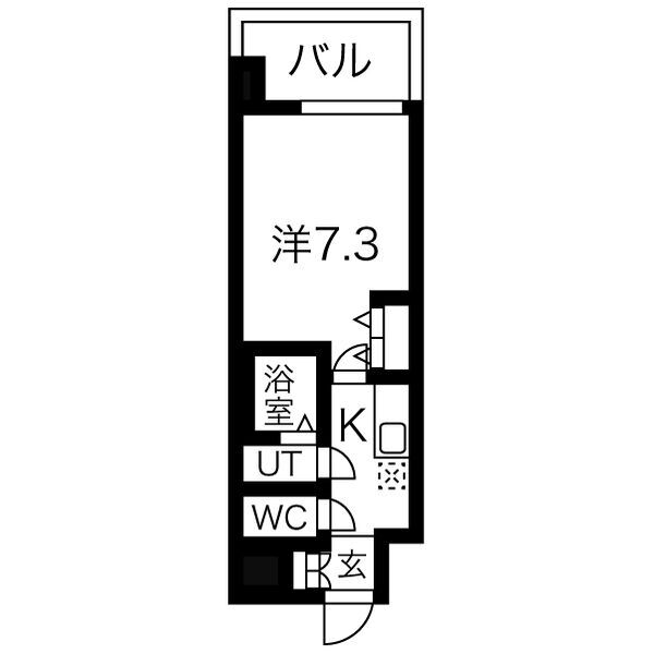 LIVIAZ SHIN-OSAKA Cielの間取り