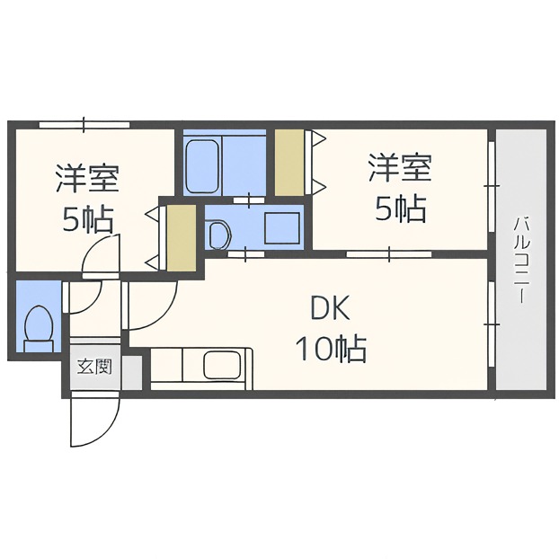 Providence山鼻の間取り