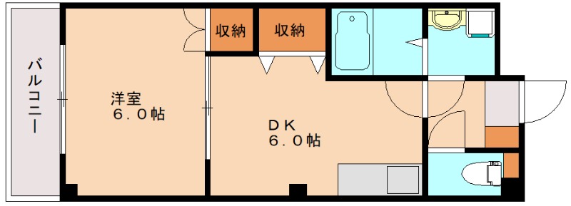 モントーレ横浜の間取り