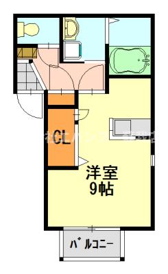 スタジオミグの間取り