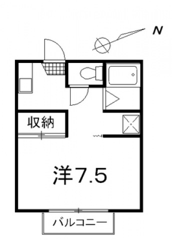 アーバーハウス吉田A棟の間取り