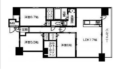 田所ヒルズの間取り