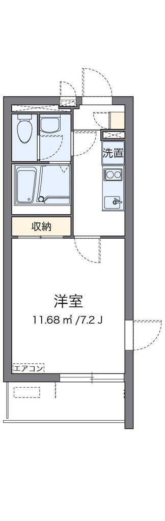 クレイノリベーラの間取り