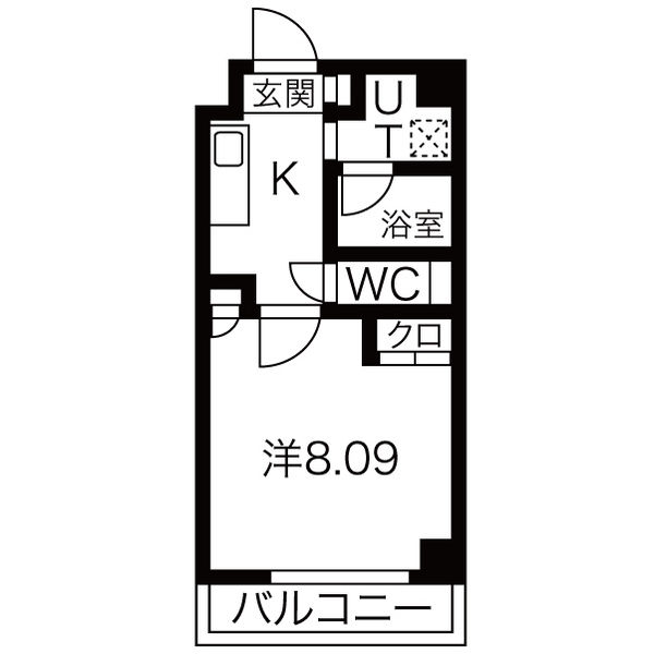 シティライフ覚王山北の間取り