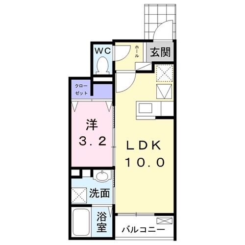 【メゾンド　ネージュの間取り】