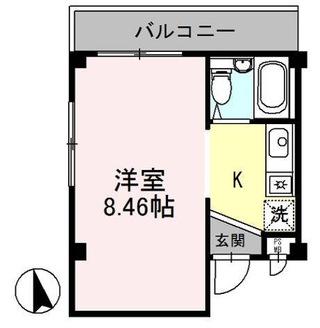 ハイツファミールの間取り