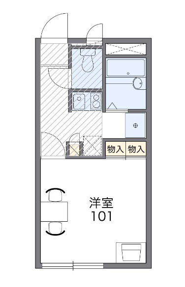 ブルーフォートの間取り