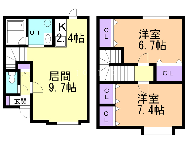 【札幌市豊平区西岡五条のその他の間取り】