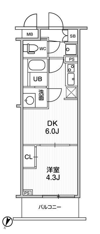 ＬＩＭＥ　ＲＥＳＩＤＥＮＣＥ　ＨＩＫＩＦＵＮＥの間取り