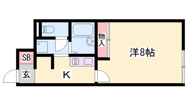 レオネクストＭ＆Ｍの間取り