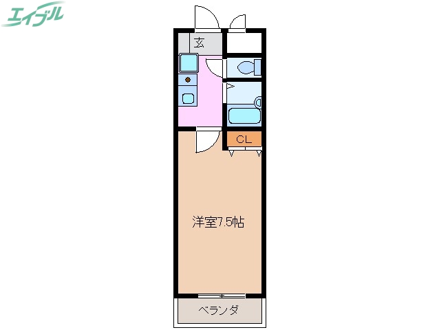 トワニマンションの間取り