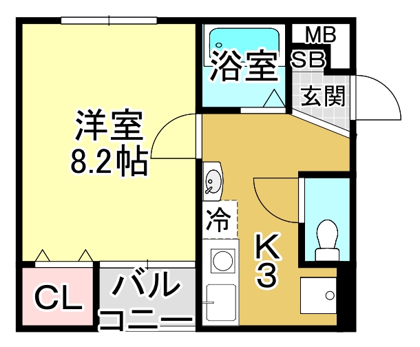 ラグーナ・ウノの間取り