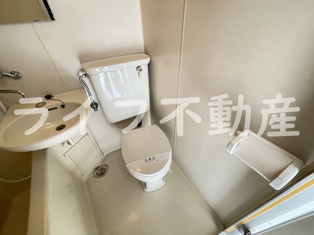 トイレ　清潔感のあるトイレです