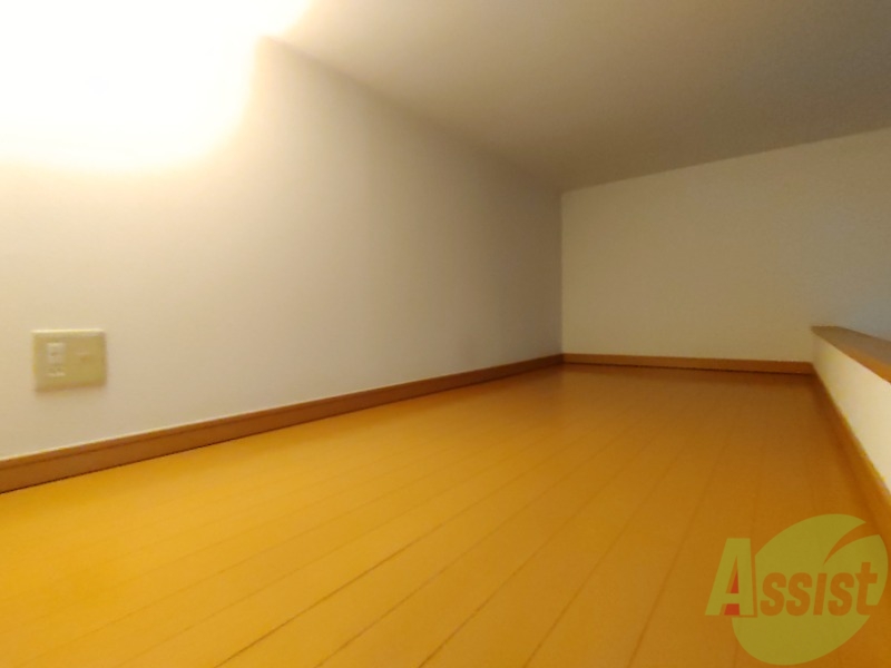 その他部屋・スペース　ロフトはこのようになっています。寝る場所としても使えます。