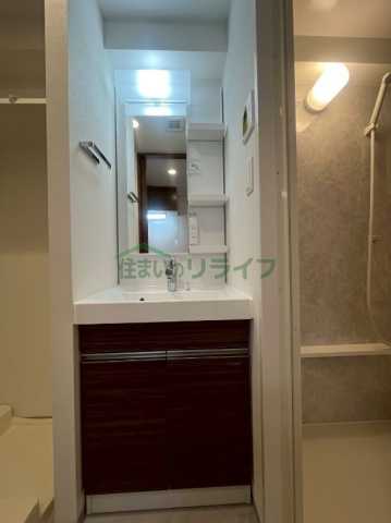 洗面設備　※参考写真です。同じ間取りの別部屋になります。