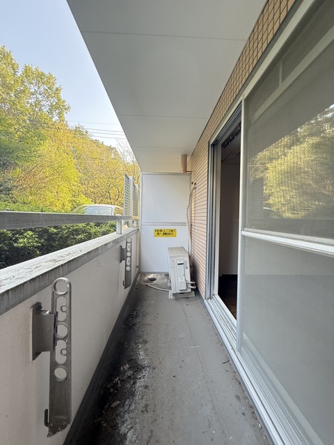 バルコニー　別部屋参考写真です