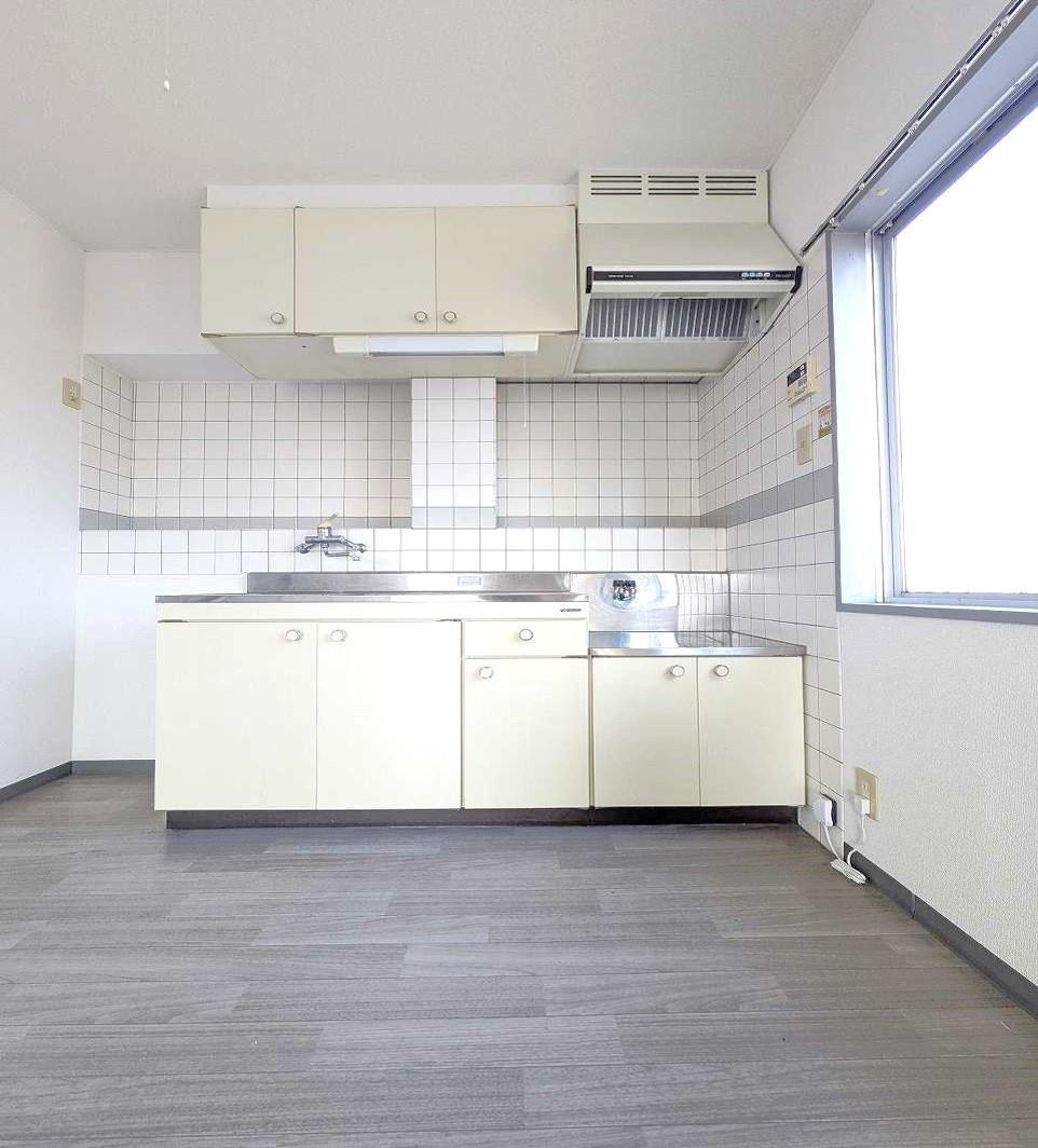 キッチン　キッチンガスコンロ設置可