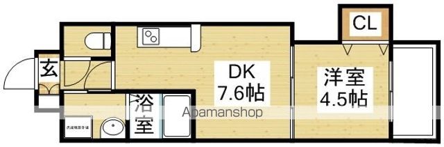 CASSIA新大阪の間取り写真
