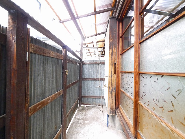 庭　お庭の付いた物件です