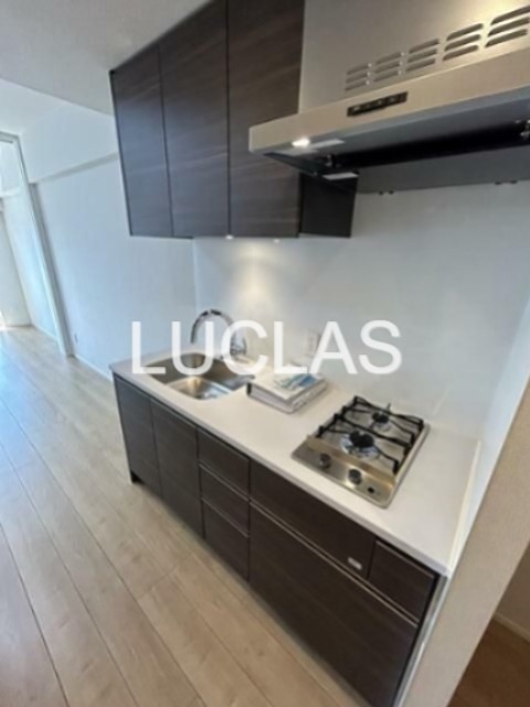 キッチン　コンパクトながらも利便性は良好♪収納付！