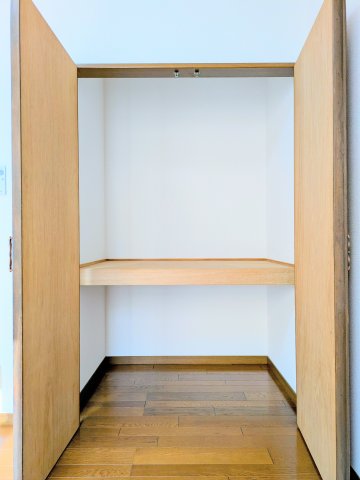 収納　ちょっとした収納スペースも充実しています