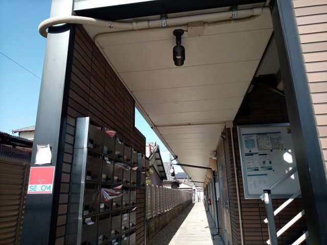 その他　防犯カメラ設置で監視中