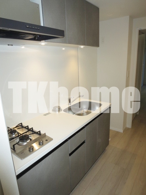 キッチン　2口ガスシステムキッチン