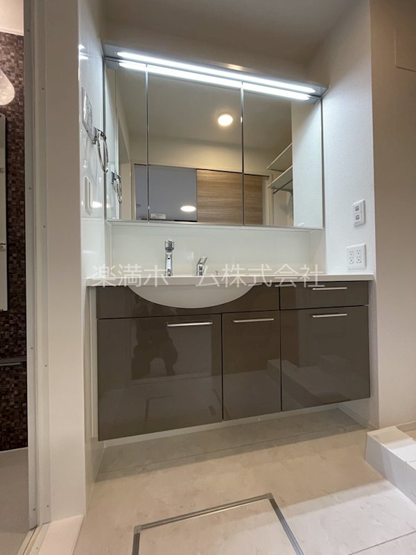 洗面設備　独立洗面台♪3点セパレート♪