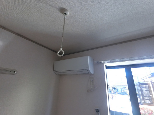 その他　エアコン新しくなっています！室内干しもできます！