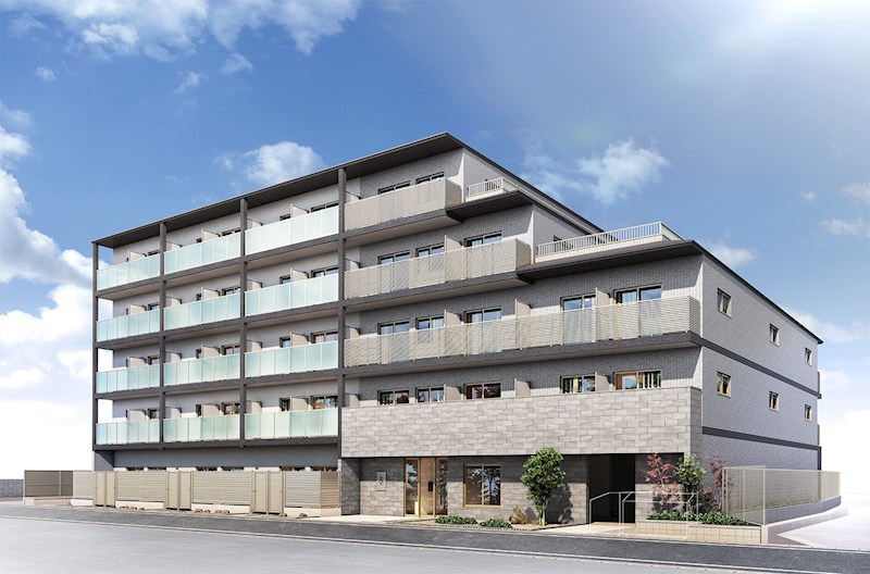 建物外観　※パース及び完成予想画像になります※