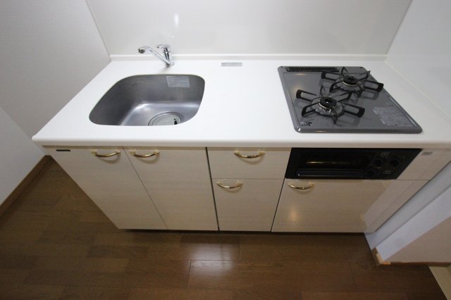 キッチン　同物件別号室のものです。