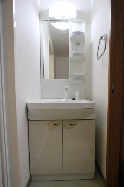洗面設備　同物件別号室のものです。