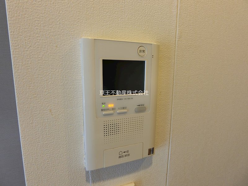 セキュリティ　モニター付きオートロックです