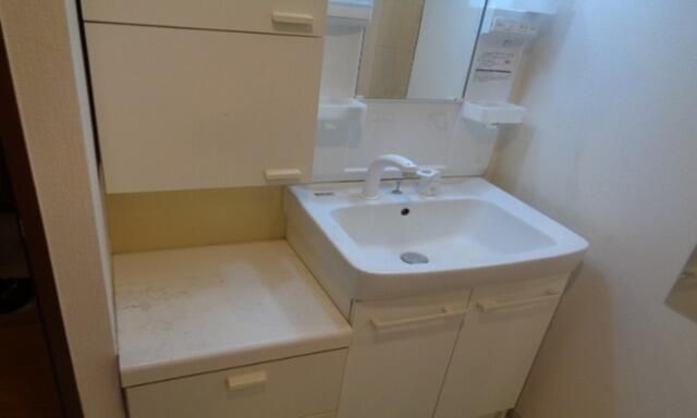 洗面設備　※全て別号室のお写真。内装等参考にしてください。