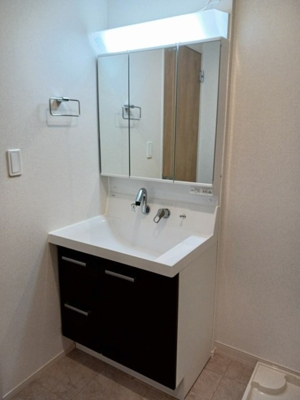 洗面設備　図面と現状に相違がある場合には現状を優先