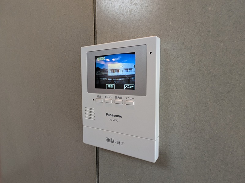セキュリティ　モニター付ドアホン