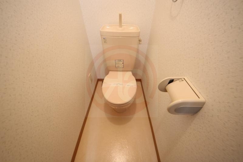 トイレ　ゆったりとした空間のトイレです