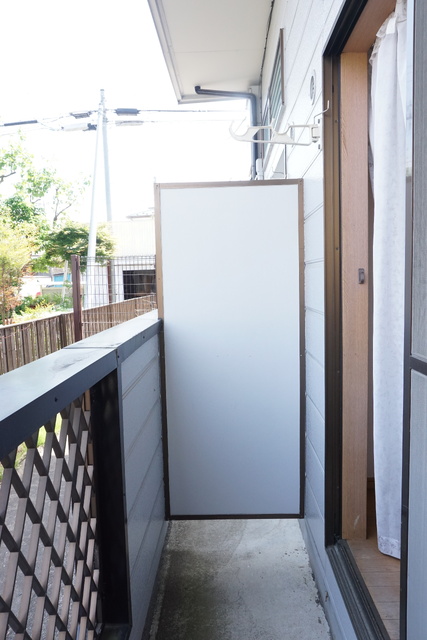 バルコニー　★バルコニーでは洗濯物が干せます★