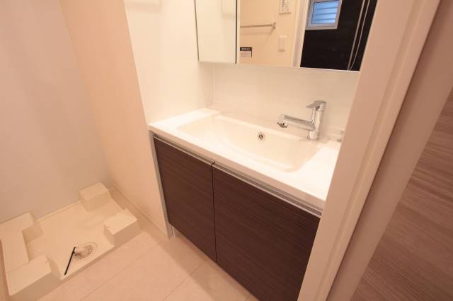 洗面設備　洗面台もあります