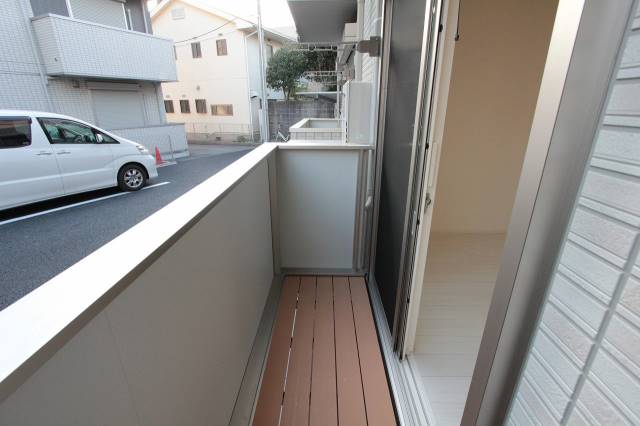 バルコニー　日当たり良好