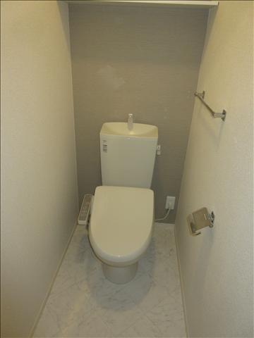 トイレ　清潔感のあるトイレです。