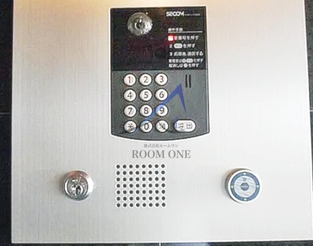 セキュリティ　オートロックです。