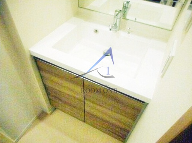 洗面設備　洗面台です。