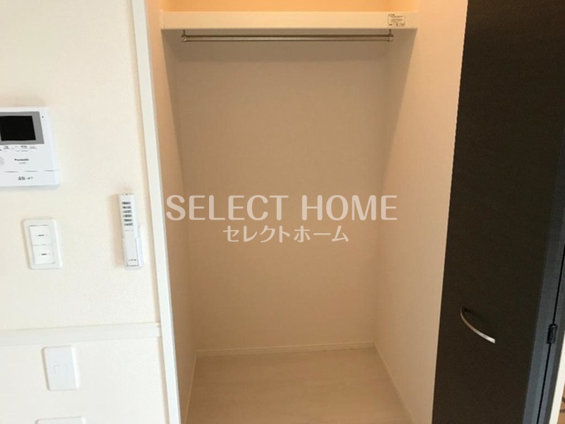 収納　ちょっとした収納スペースも充実しています