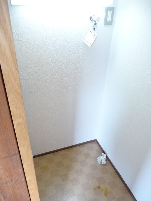 洗面設備　室内洗濯機置き場