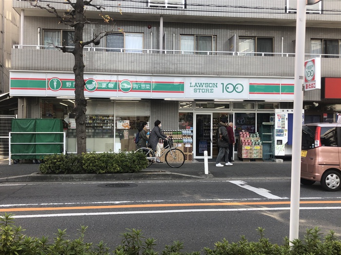 コンビニ　100ローソン（コンビニ）まで116m