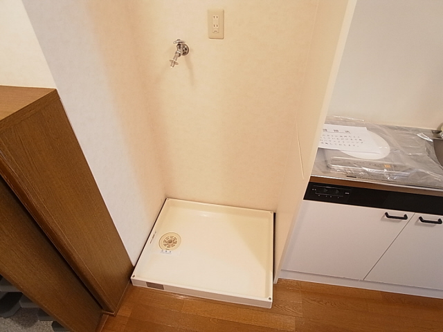 洗面設備　室内洗濯機置き場