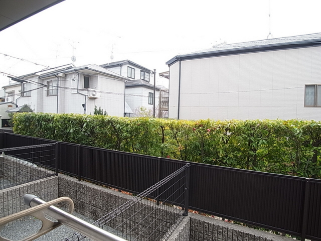 眺望　１Ｆのバルコニーからの眺望