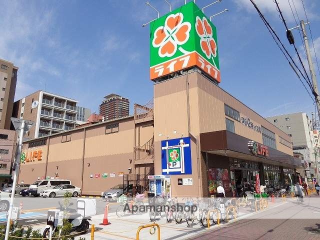 スーパー　ライフ玉造店（スーパー）まで495m