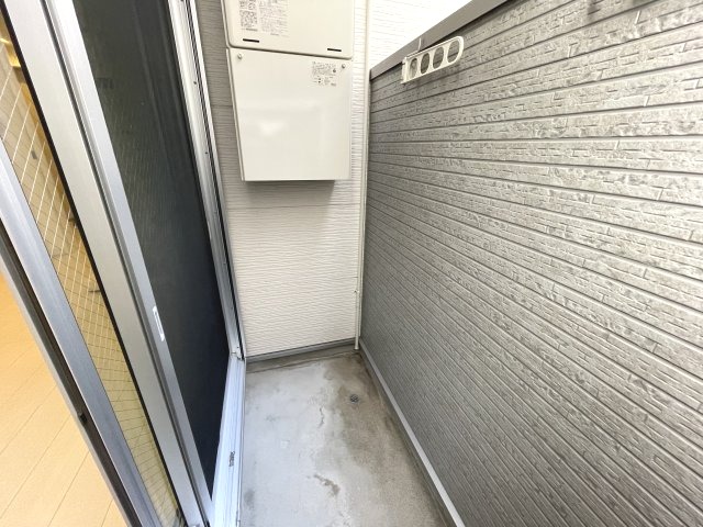 バルコニー　バルコニーがあります